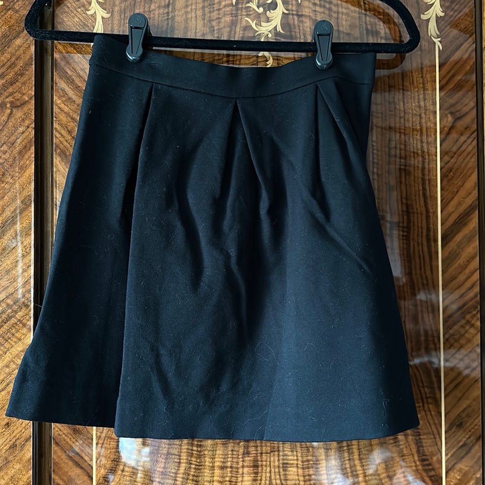 Madewell Black Stretch Mini Skirt Size 2